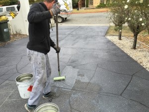 Decorative Concrete Overlay