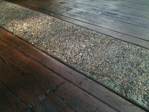 Timber Deck Stamped Concrete 2